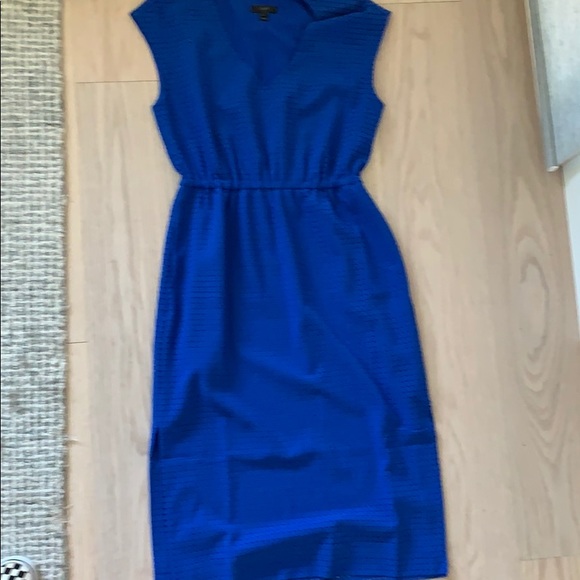 J. Crew Dresses & Skirts - J Crew Royal Blue Laser Cut Midi Dress